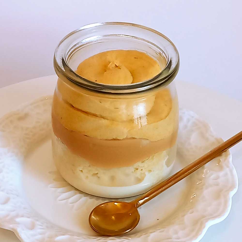 Lucumasu, postre, pastelería, lúcuma . mousse