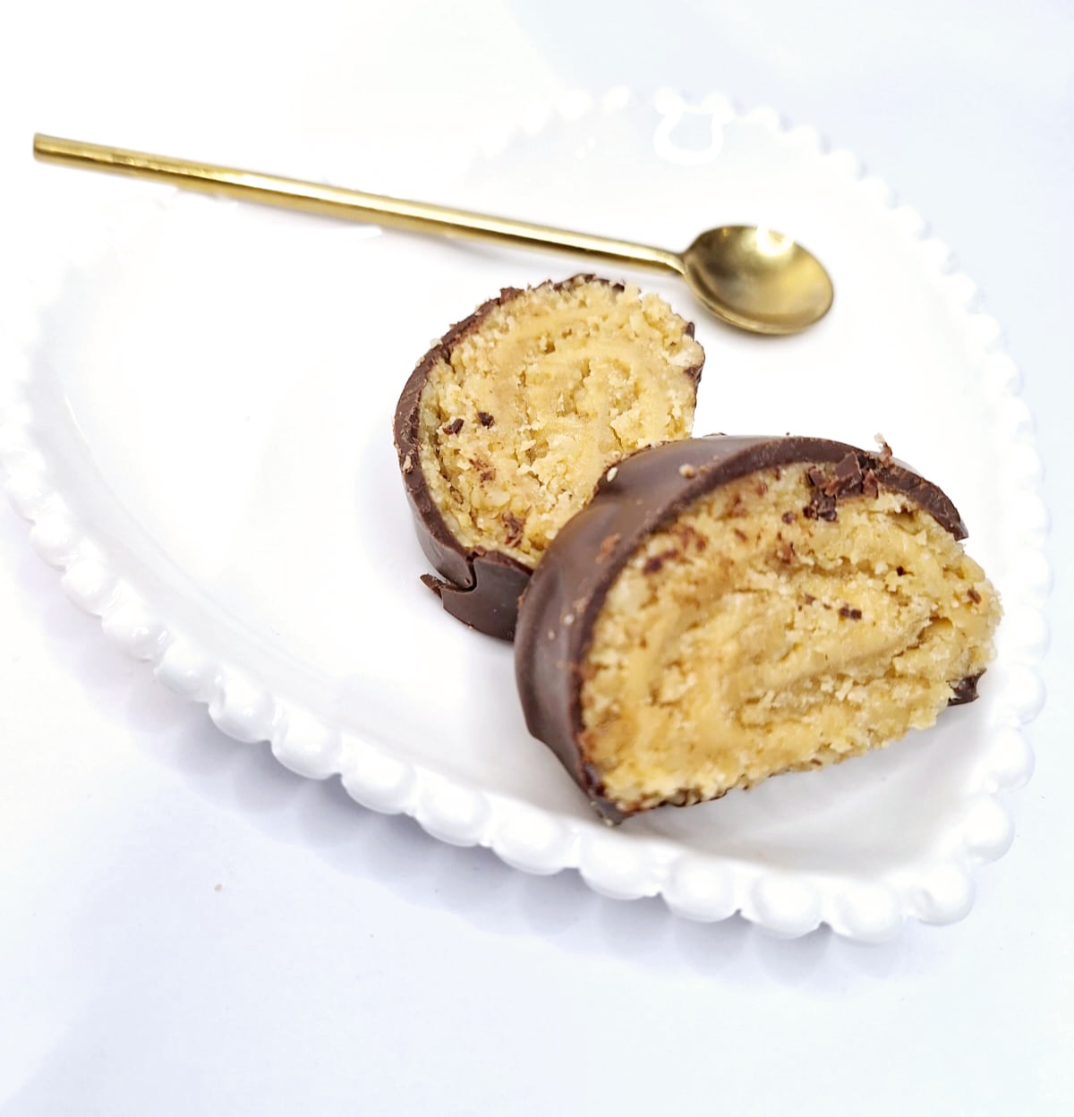 Tronco Chocolate Manjar Almendra - Imagen 3