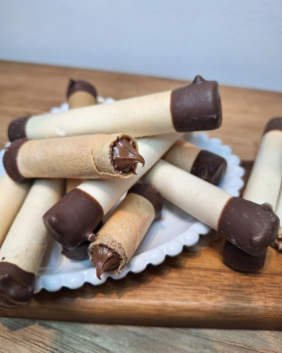 Barquillos Nutella